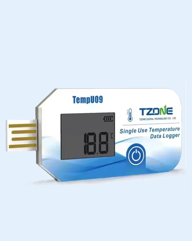 High Quality TempU09 Temperature Data Logger with USB Port