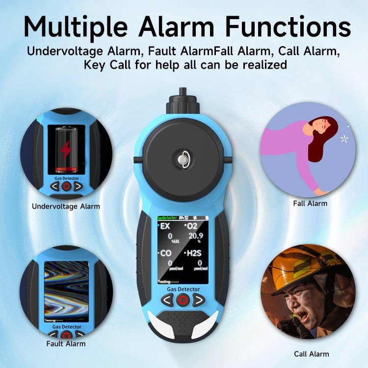 Portable type multi gas detector GP 400