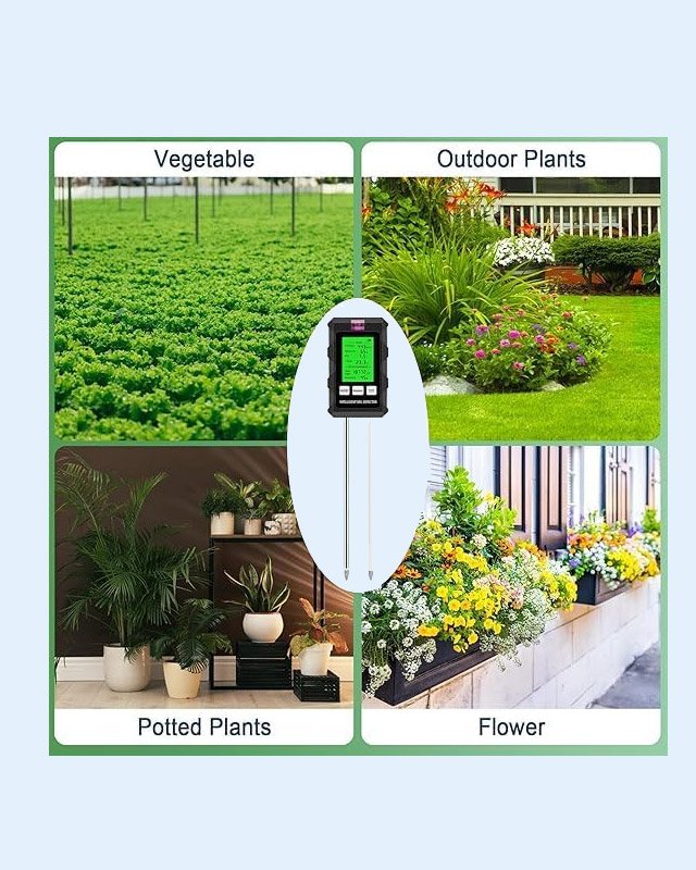 THE01879 6-in-1 Soil Tester for Soil Moisture