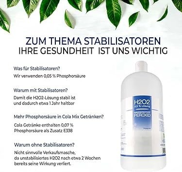 Water Hydrogen Peroxide H2O2 1-100 mg/L
