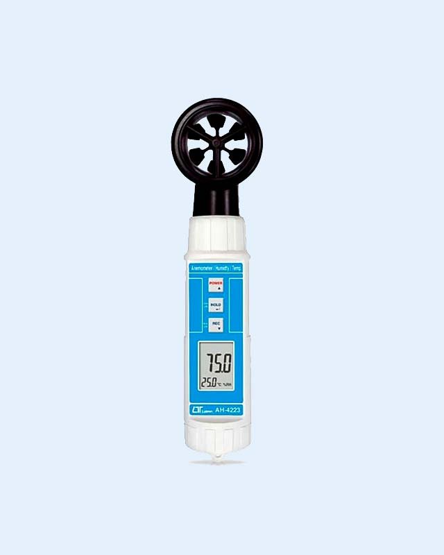 AH-4223 4 in 1 meter Air Velocity/Humidity/ Temperature