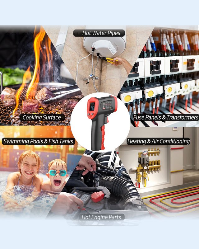 WT327D Infrared thermometer (-50~950℃)