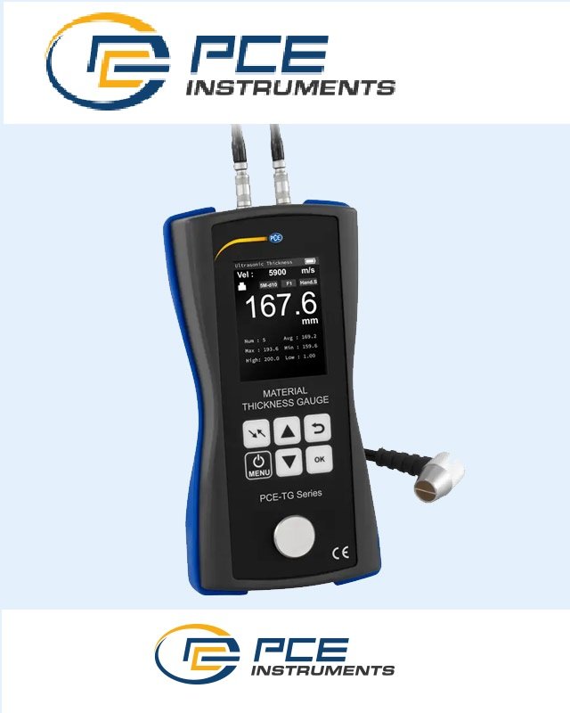 PCE-TG 75  Ultrasonic  Thickness Gauge