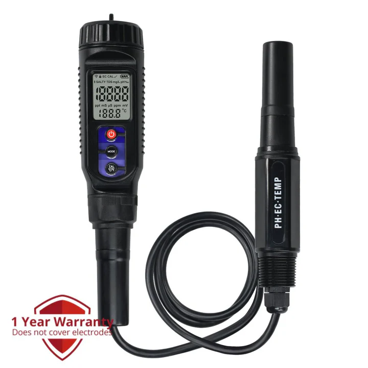 WQM-448 Soil  Waterproof pH/EC/Temperature 3 in 1 tester
