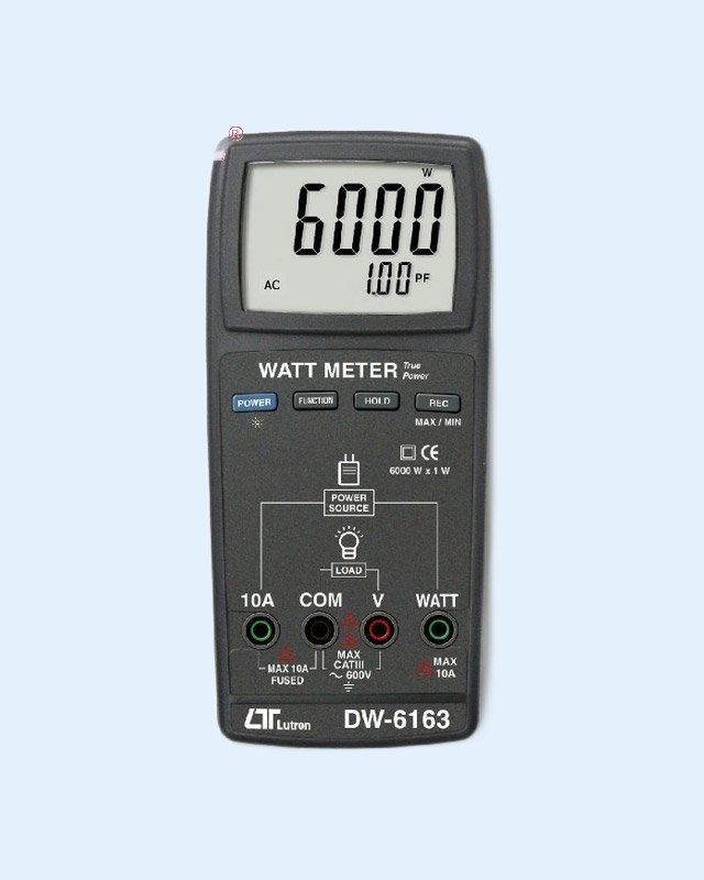 True RMS Wattmeter 6000W Lutron DW-6163